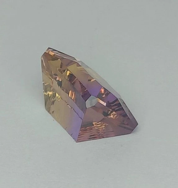 10.27ct Natural Ametrine Emerald Cut Loose Gemstone From Bolivia — view 3